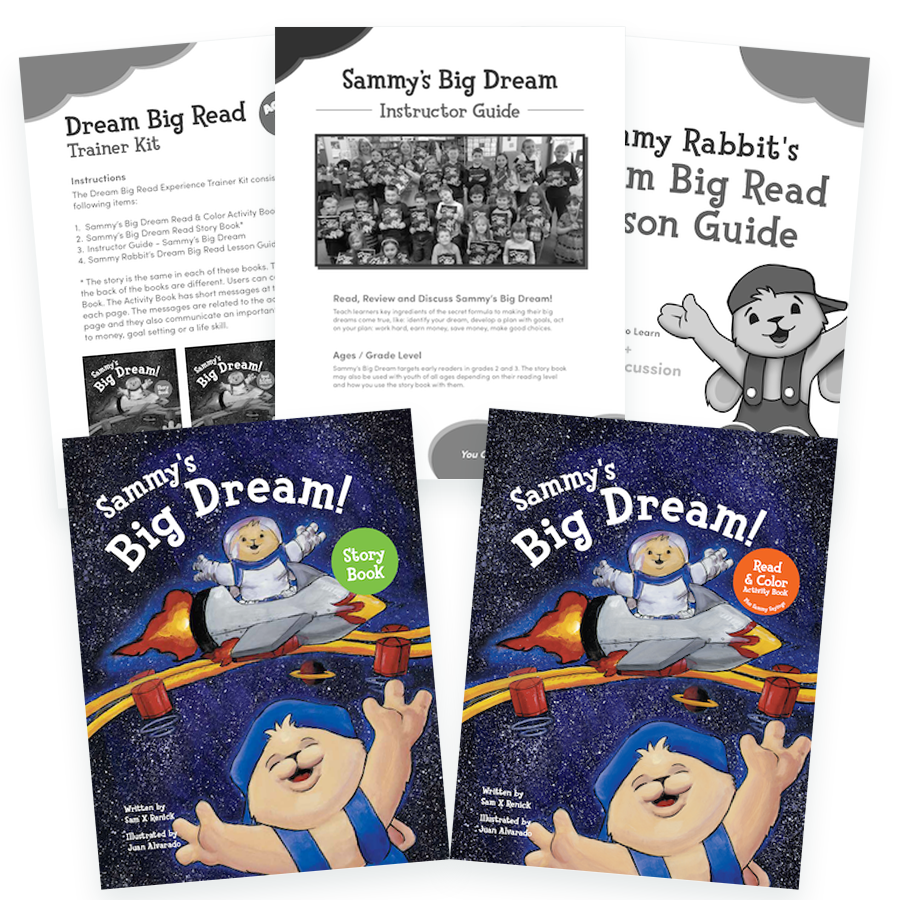 Sammy's Big Dream Story Book cover